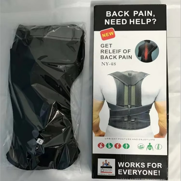 Premium Back Posture Corrector Belt - Spine & Shoulder Support Brace for Back Pain Relief (Adjustable & Unisex)