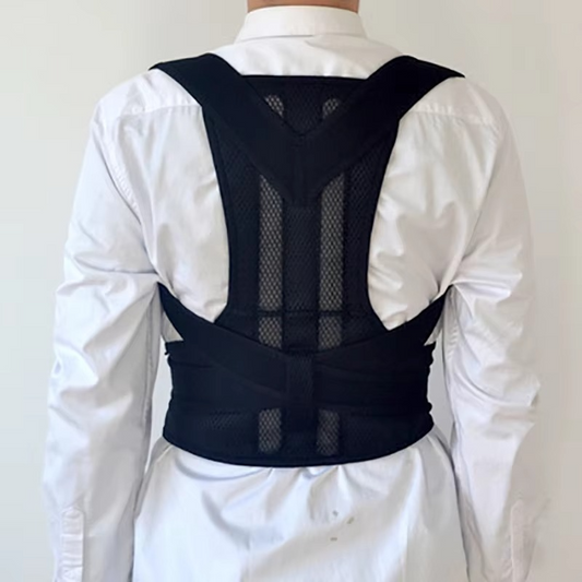 Premium Back Posture Corrector Belt - Spine & Shoulder Support Brace for Back Pain Relief (Adjustable & Unisex)