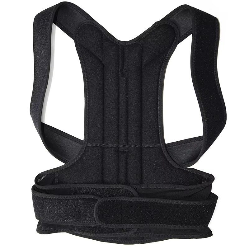 Premium Back Posture Corrector Belt - Spine & Shoulder Support Brace for Back Pain Relief (Adjustable & Unisex)