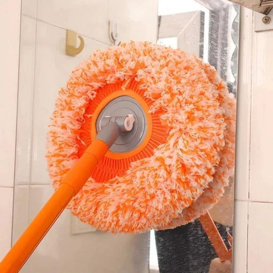 360° Rotating Microfiber Mop | Extendable Handle Telescopic Floor Cleaning Mop