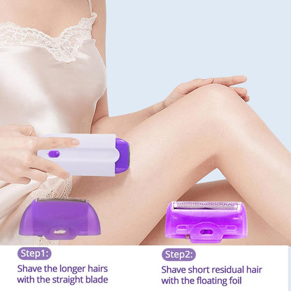 Instant Laser Sensor Epilator for Face, Legs & Arms