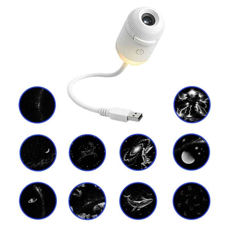 Galaxy Night Light Projector