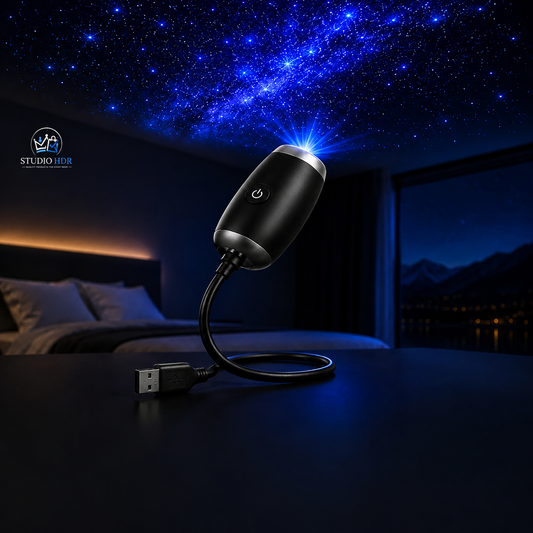 Jupiter Galaxy Night Light Projector – 360° Rotating Projection Lamp | 1 Lens