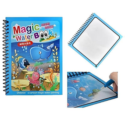 PK Azadi Mega Learning Bundle – LCD Writing Tablet + Magic Practice Copybook + Magic Water Book | 3-in-1 Kids Educational Set