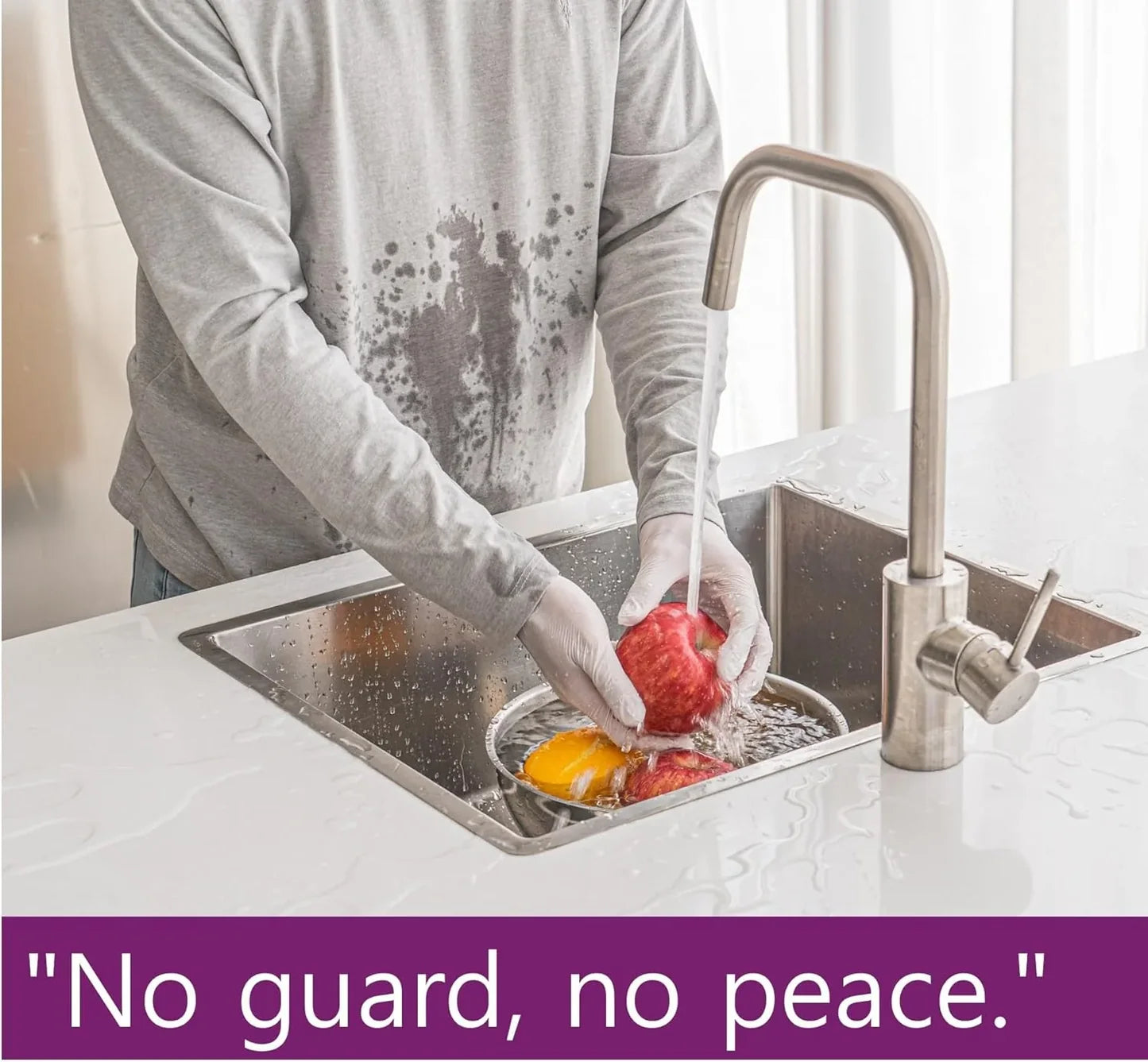 Kitchen Sink Splash Guard