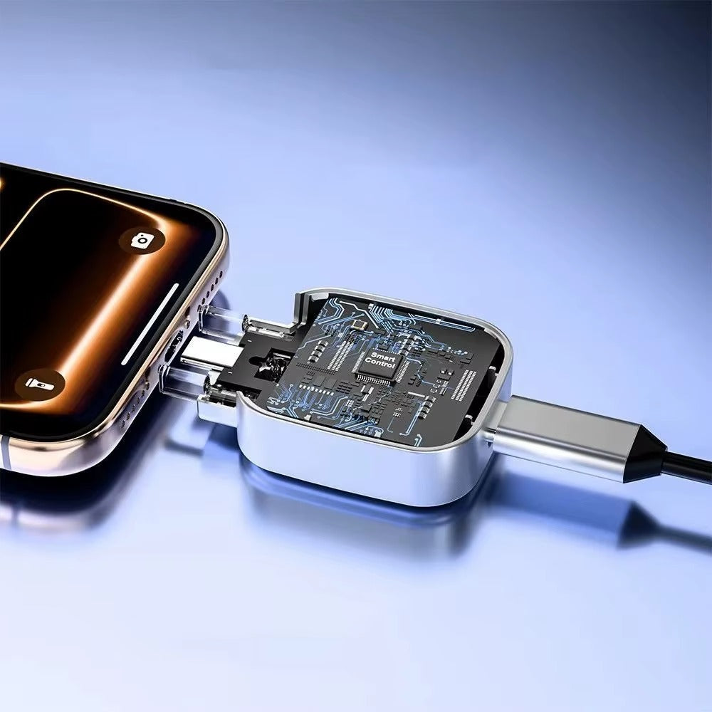 140W Smart Full Charge Separator Type-C Charging Adapter Overcharge protection Auto power-off for Type-C devices