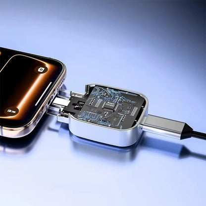 140W Smart Full Charge Separator Type-C Charging Adapter Overcharge protection Auto power-off for Type-C devices